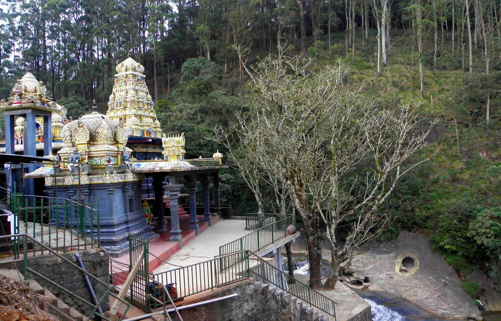 Seetha Amman Temple near Nuwara Eliya