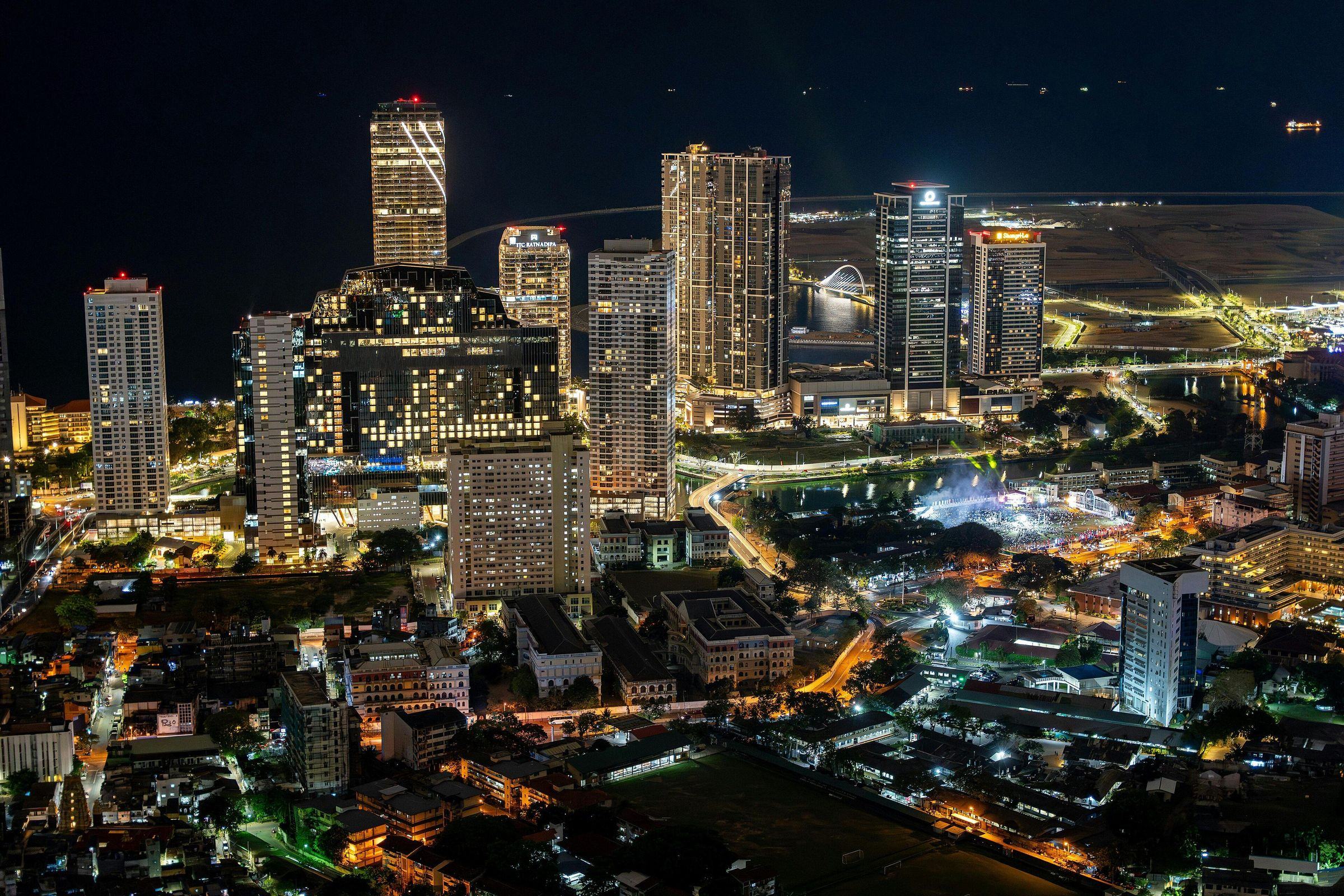 Colombo skyline