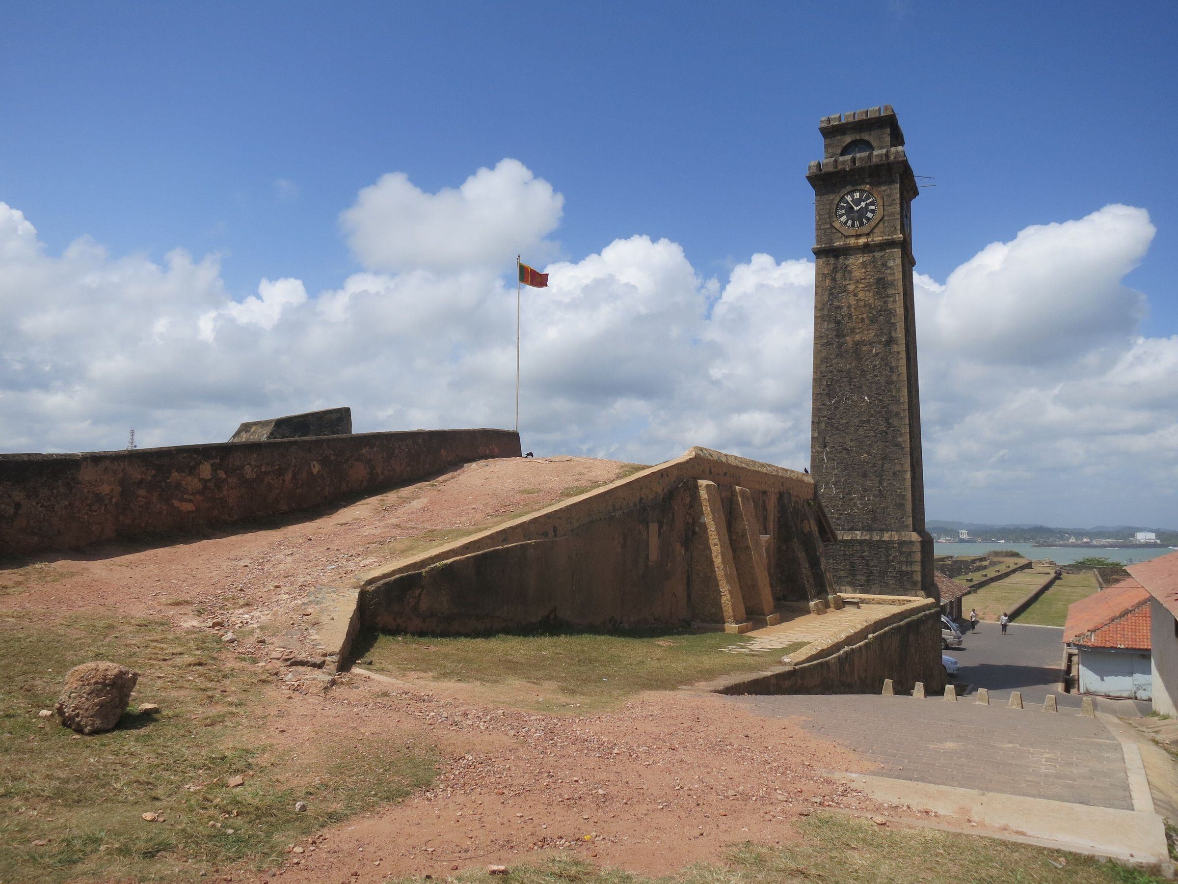 Galle Fort clock tower, Sri Lanka
