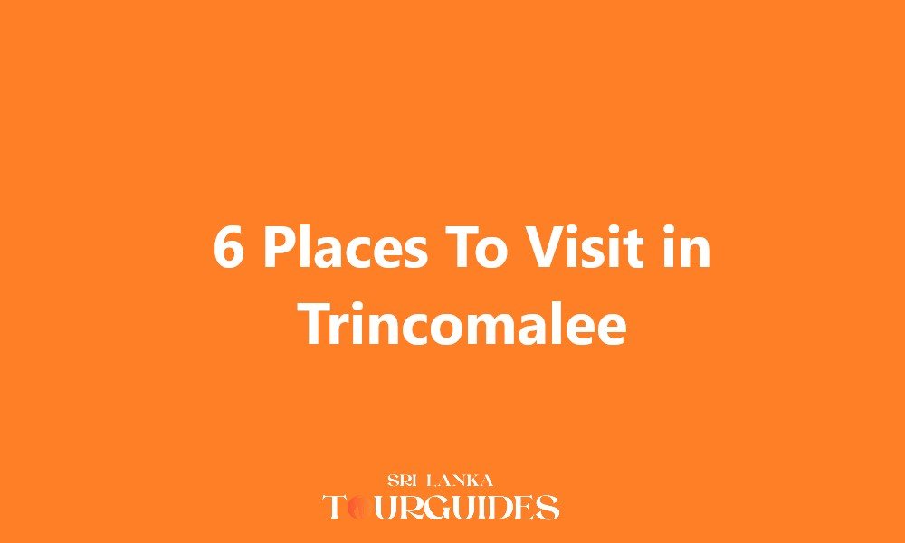 Places To Visit in Trincomalee